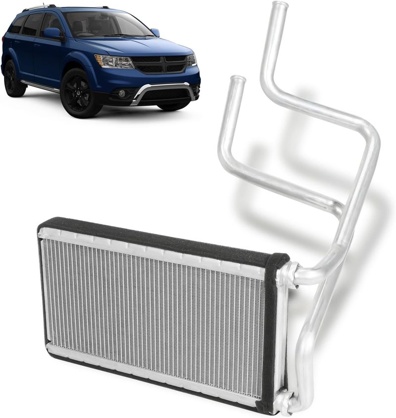 loosoo 99380 HVAC Heater Core Compatible with Dodge Caliber Avenger Journey Chrysler 200 Cirrus Sebring Jeep Compass Patriot 2007-2020, Replace 5191347AA, 5191347AB 5191347AC HT399426C, Aluminum - Image 1